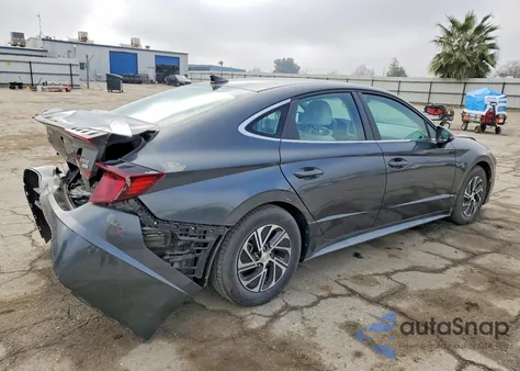 2021 Hyundai Sonata Hybrid из США, поврежденный, VIN KMHL24JJ6MA026703